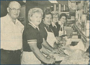 1-11-15Troy Kiwanis members serve senior dinner 1982