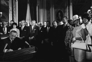 8-27-15-LyndonJohnson_signs_Voting_Rights_Act_of_1965