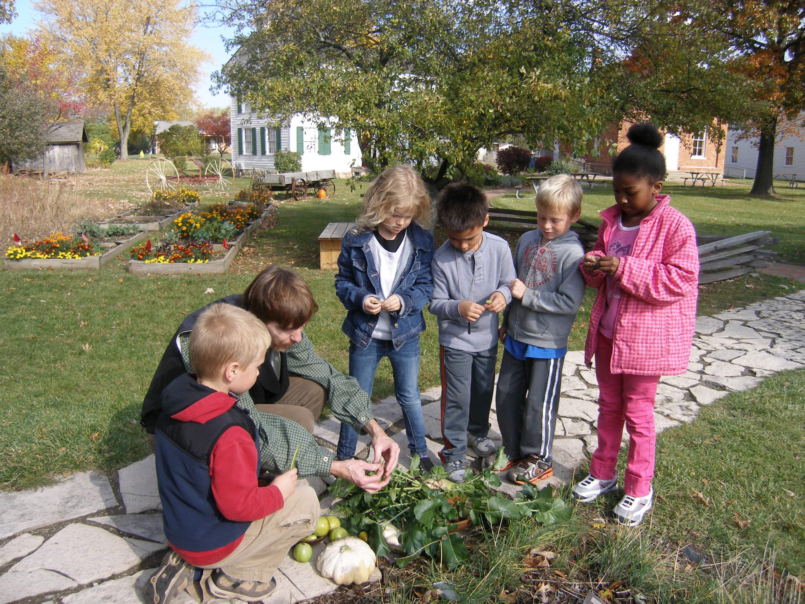 Harvesting History (and veggies!)