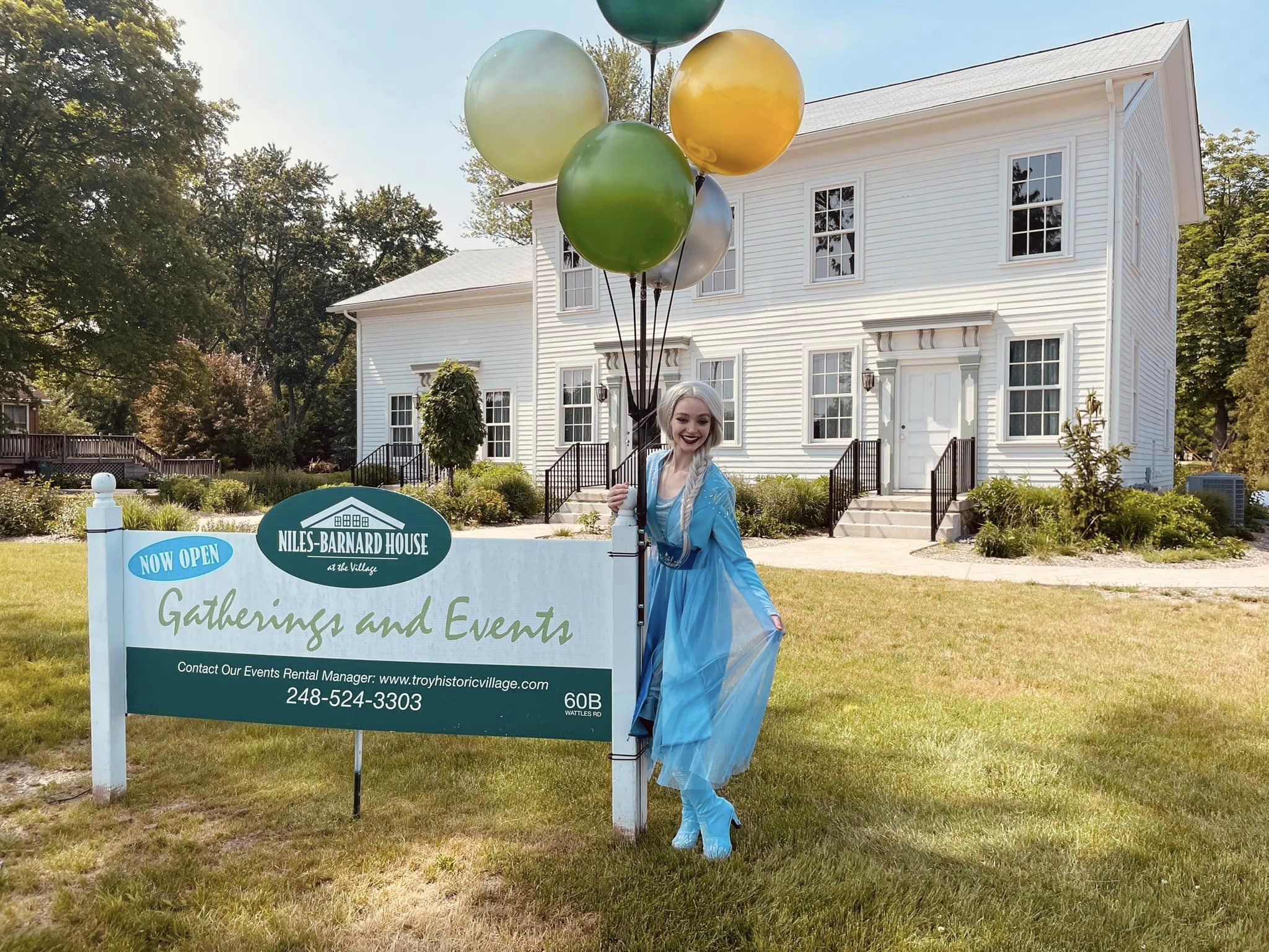 Niles-Barnard House is the perfect place for a princess party